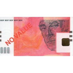 FRANCE - 20 EURO - BILLET TEST POUR DISTRIBUTEUR AUTOMATIQUE