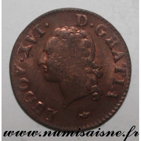 FRANCE - KM 585 - LOUIS XVI -  LIARD 1789 M - Toulouse