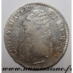 Gad 356a - LOUIS XVI - ECU DE BÉARN AUX BRANCHES D'OLIVIER - 1784 PAU - KM 572