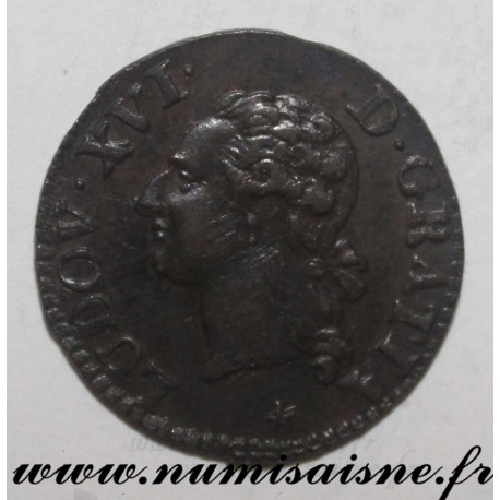 FRANKREICH - KM 585 - LOUIS XVI - LIARD 1790 W - Lille