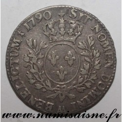 FRANCE - Gad 355 - LOUIS XVI - 1/2 ECU WITH OLIVE BRANCHES - 1790 AA - Metz