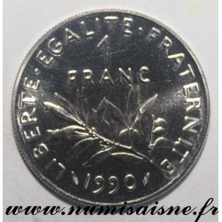 GADOURY 474 - 1 FRANC 1990 - TYPE SEMEUSE - KM 925