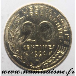 FRANCE - KM 930 - 20 CENTIMES 1990 - TYPE MARIANNE