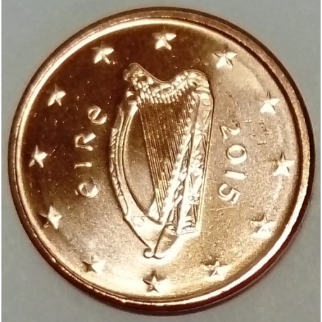 IRELAND - KM 32 - 1 EURO CENT 2015 - CELTIC HARP