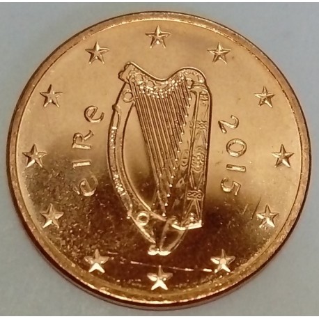 IRELAND - KM 34 - 5 EURO CENT 2015 - CELTIC HARP