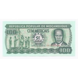 MOZAMBIQUE - PICK 130 - 100 METICAIS 16/06/1983 - NEUF