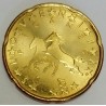 SLOVENIA - KM 72 - 20 EURO CENT 2007 - LIPIZZAN HORSES