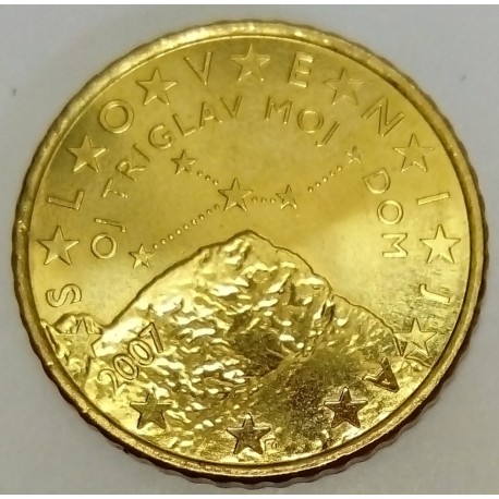 SLOWENIEN - KM 73 - 50 EURO CENT 2007 - MOUNT TRIGLAV SLOWENIEN - KM 73 - 50 EURO CENT 2007 - MOUNT TRIGLAV