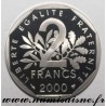 FRANKREICH - KM 942 - 2 FRANCS 2000 - TYP SÄMANN