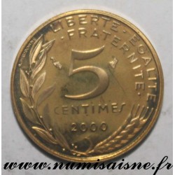 GADOURY 175a - 5 CENTIMES 2000 - TYPE MARIANNE - KM 933
