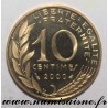 FRANCE - KM 929 - 10 CENTIMES 2000 - TYPE MARIANNE