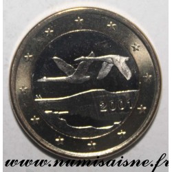 FINLAND - KM 104 - 1 EURO 2001 - SWANS