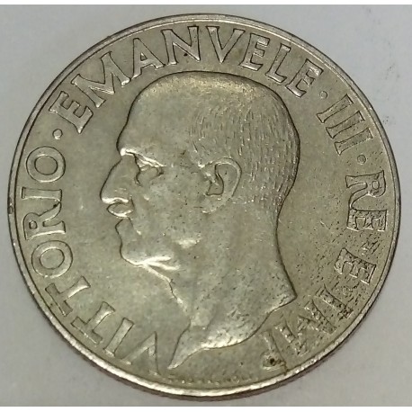 ITALY - KM 77 B  - 1 LIRE 1940 - MAGNETIC - VICTOR-EMMANUEL III - Eagle