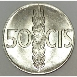 ESPAGNE - KM 795 - 50 CENTIMOS 1966 (73) - FRANCO