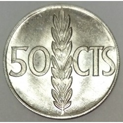 SPAIN - KM 795 - 50 CENTIMOS 1966 (73) - FRANCO