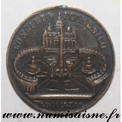 MEDAL - VATICAN - 1869 - POPE PIUS IX - 1846 - 1878