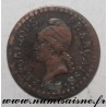 FRANCE - KM 646 - 1 CENTIME 1798 - YEAR 7 A - Paris - TYP DUPRÉ