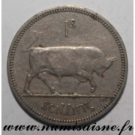 IRELAND - KM 14a - 1 SHILLING 1963