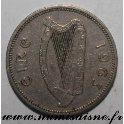 IRELAND - KM 14a - 1 SHILLING 1963