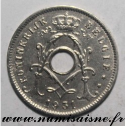 BELGIUM - KM 94 - 5 CENTIMES 1931 - With Star - Flemish legend - LEOPOLD 1st