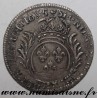 FRANCE - Gad 152 - LOUIS XIV - 1/4 ECU WITH PALMS 1695 P - DIJON