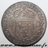 FRANKREICH - Gad 202 - LOUIS XIV - ECU MIT LANGEN HAAREN 1653 A - Paris