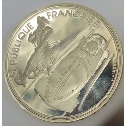 FRANCE - KM 981 - 100 FRANCS 1990 - 16th HIVER OLYMPIC GAME - BOBSLEIGH - ALBERTVILLE