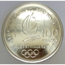 FRANCE - KM 994 - 100 FRANCS 1991 - TESTING - 17TH WINTER OLYMPIC GAMES - CROSS-COUNTRY SKIING - ALBERTVILLE