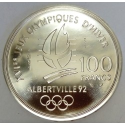 FRANCE - KM 994 - 100 FRANCS 1991 - TESTING - 17TH WINTER OLYMPIC GAMES - ICE HOCKEY- ALBERTVILLE