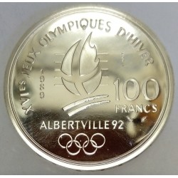 FRANCE - KM 994 - 100 FRANCS 1989 - TESTING - 17TH WINTER OLYMPIC GAMES - ARTISTIC SKATING - ALBERTVILLE