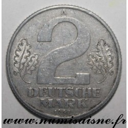 GERMANY - KM 14 - 2 MARK 1957 A - Berlin - DEMOCRATIC REPUBLIC