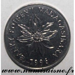 MADAGASCAR - KM 21 - 5 FRANCS 1996