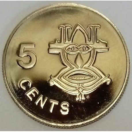 SOLOMON ISLANDS - KM 3 - 5 CENT 1977- ELISABETH II