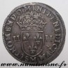 Gad 136 - LOUIS XIV - 1/4 ÉCU 1644 M - Toulouse - FRAPPE AU MARTEAU