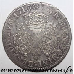 FRANCE - Gad 229 - LOUIS XIV - ECU WITH 3 CROWNS 1710 N - Montpellier