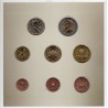 AUSTRIA - BRILLIANT UNCIRCULATED EURO COIN SET 2015 - 8 COINS