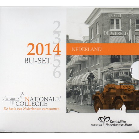 NETHERLANDS - MINT SET BU 2014 BLISTER - SECOND HAND