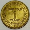 GADOURY 468 - 1 FRANC 1923 - TYPE CHAMBRE DE COMMERCE - "2 OUVERT" - KM 876