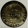 GADOURY 190 - 10 CENTIMES 1808 W LILLE TYPE NAPOLEON 1er - KM 676.9