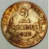 GADOURY 107 - 2 CENTIMES 1913 TYPE DUPUIS - KM 841