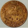 GADOURY 107 - 2 CENTIMES 1913 TYPE DUPUIS - KM 841