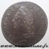 FRANCE - KM 323 - LOUIS XV - ECU WITH OLD HEAD  1773 L - Bayonne - Re-engraved hair