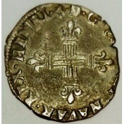 Dup 1239 - HENRI IV - 1 HUITIEME D'ECU - 1604