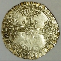 BRETAGNE - FRANCOIS II - 1458 - 1488 - GROS A L'ECU DE RENNES - TTB