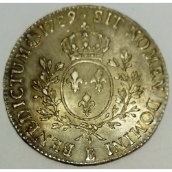 FRANCE - KM 564 - LOUIS XVI - 1774-1793 - ECU WITH OLIVE BRANCHES - 1789 B - ROUEN