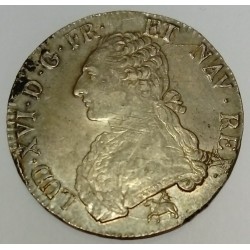 FRANCE - KM 564 - LOUIS XVI - 1774-1793 - ECU WITH OLIVE BRANCHES - 1789 B - ROUEN