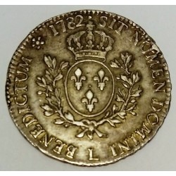 FRANKREICH - KM 564 - LOUIS XVI - 1774-1793 - ECU MIT OLIVENZWEIG - 1782 L - BAYONNE