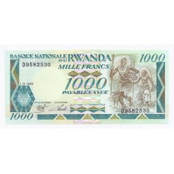 RWANDA - PICK 21 - 1000...