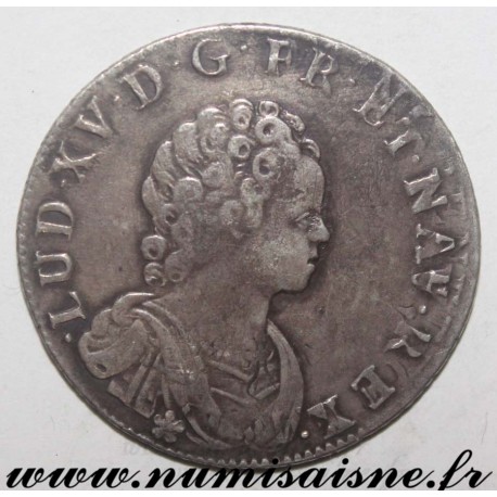 FRANCE - Gad 302 - LOUIS XV - 1/4 ECU SAYS FARTHINGALE 1716 W - Lille