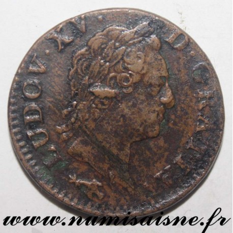 FRANCE - Gad 280 - LOUIS XV - SOL WITH OLD HEAD 1770 ϽϹ - Besançon